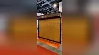 Hot Selling Good Quality Durable Rapid Aluminum Alloy Automatic Fast Rolling Shutter Doors
